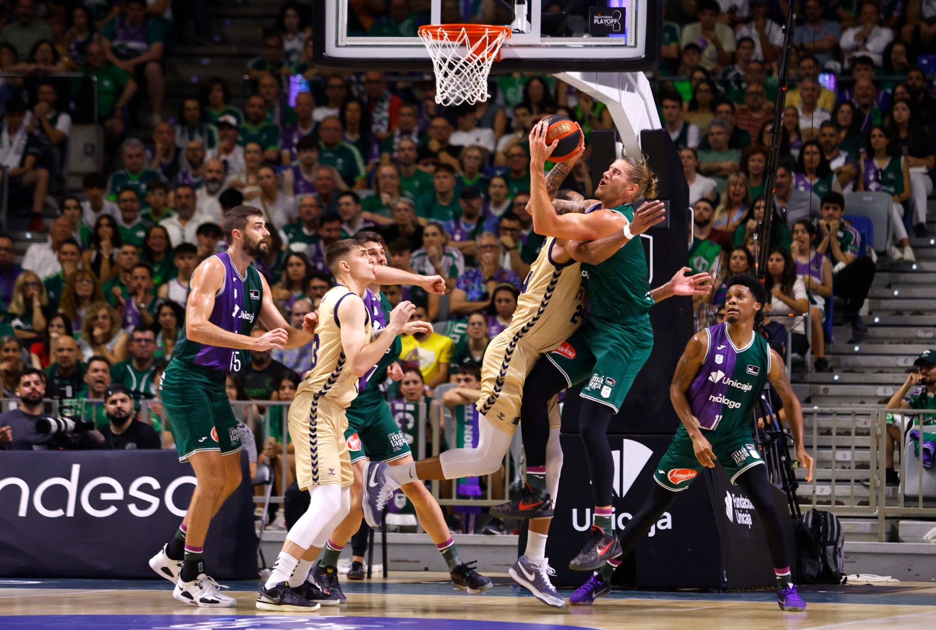 El segundo partido Unicaja- UCAM Murcia de semifinales, en imágenes