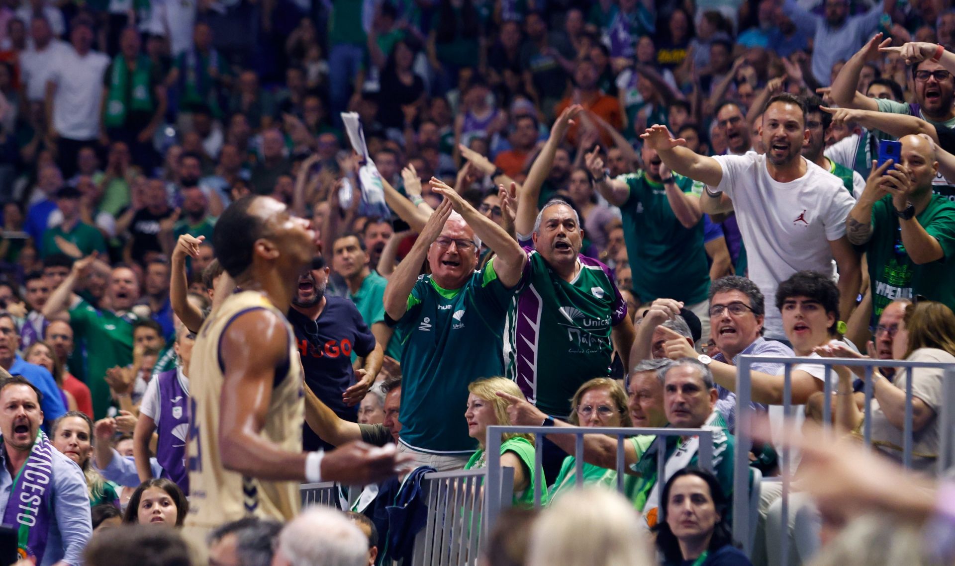 El segundo partido Unicaja- UCAM Murcia de semifinales, en imágenes