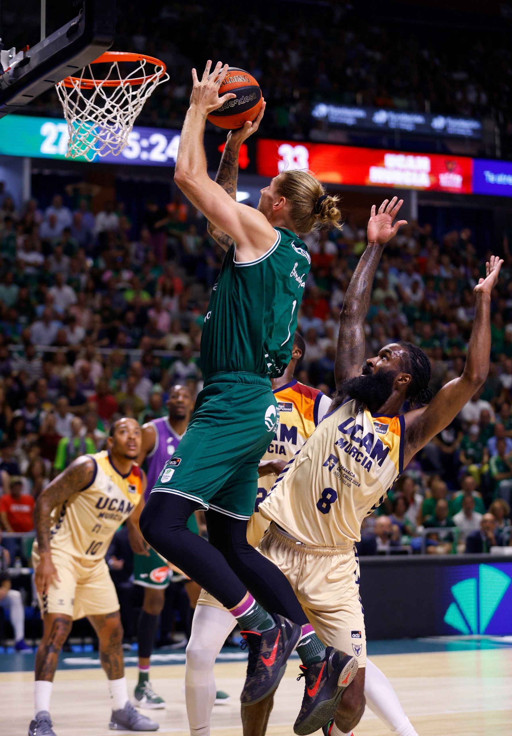 El segundo partido Unicaja- UCAM Murcia de semifinales, en imágenes