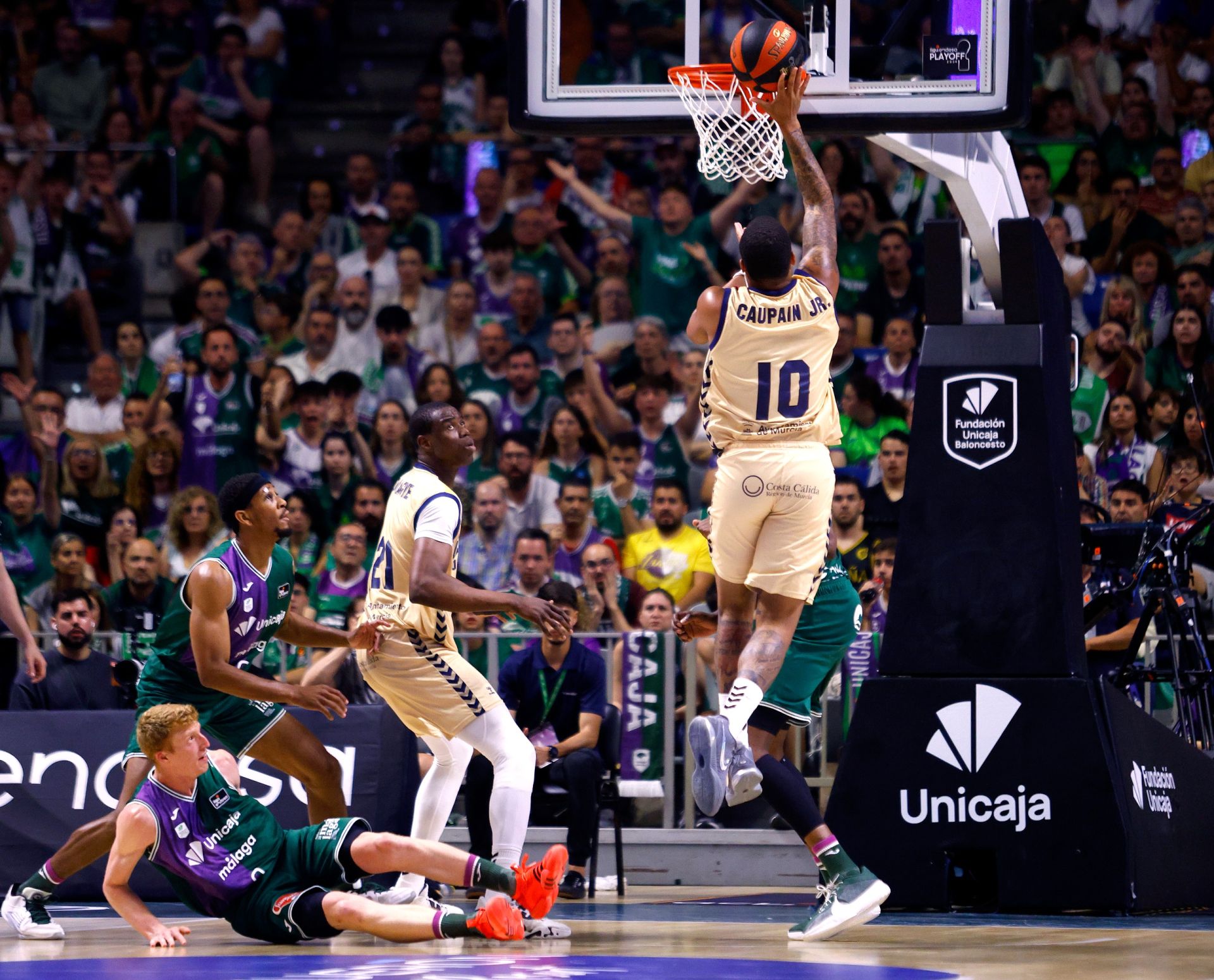 El segundo partido Unicaja- UCAM Murcia de semifinales, en imágenes