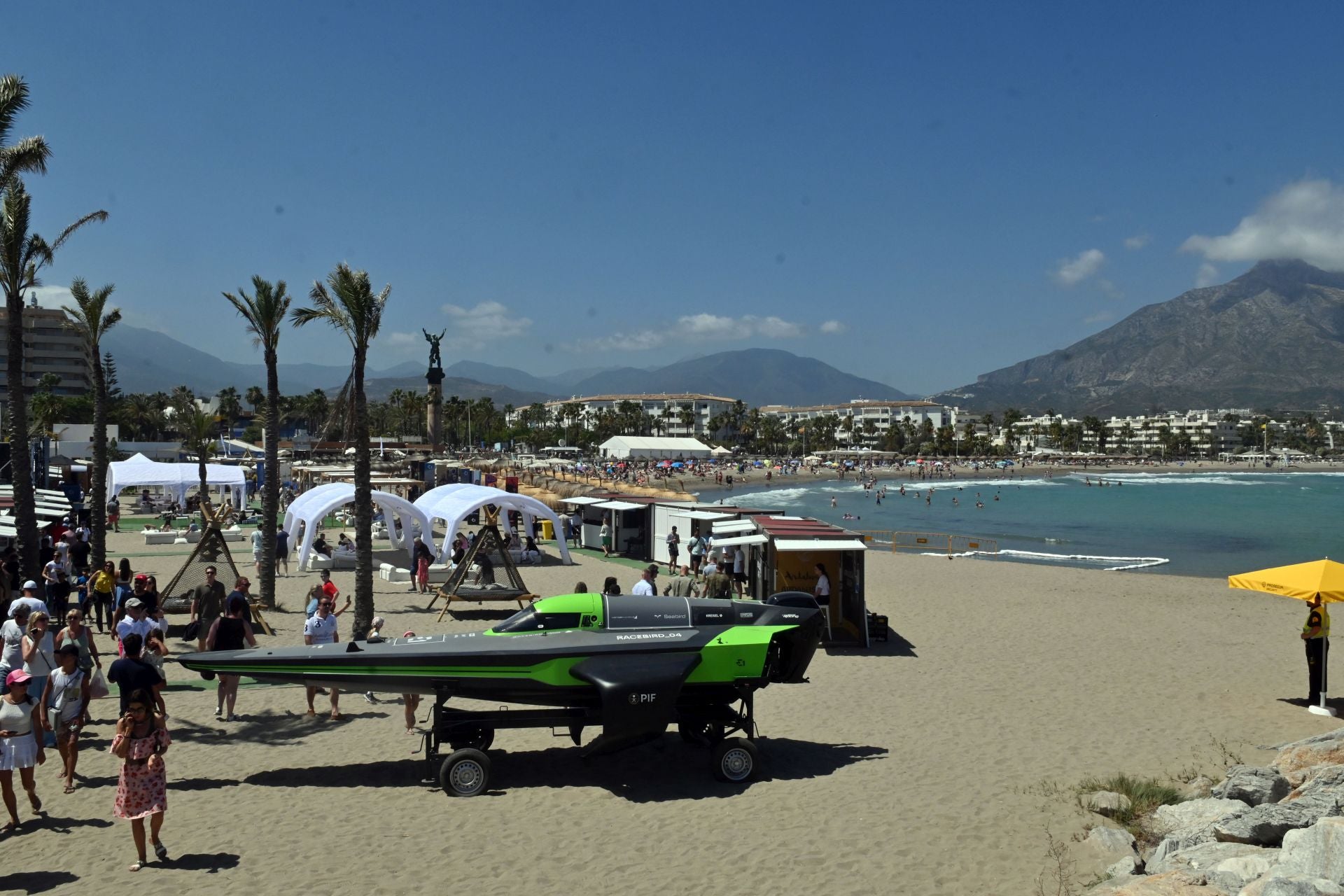 La Fórmula E de los mares en Marbella, en imágenes