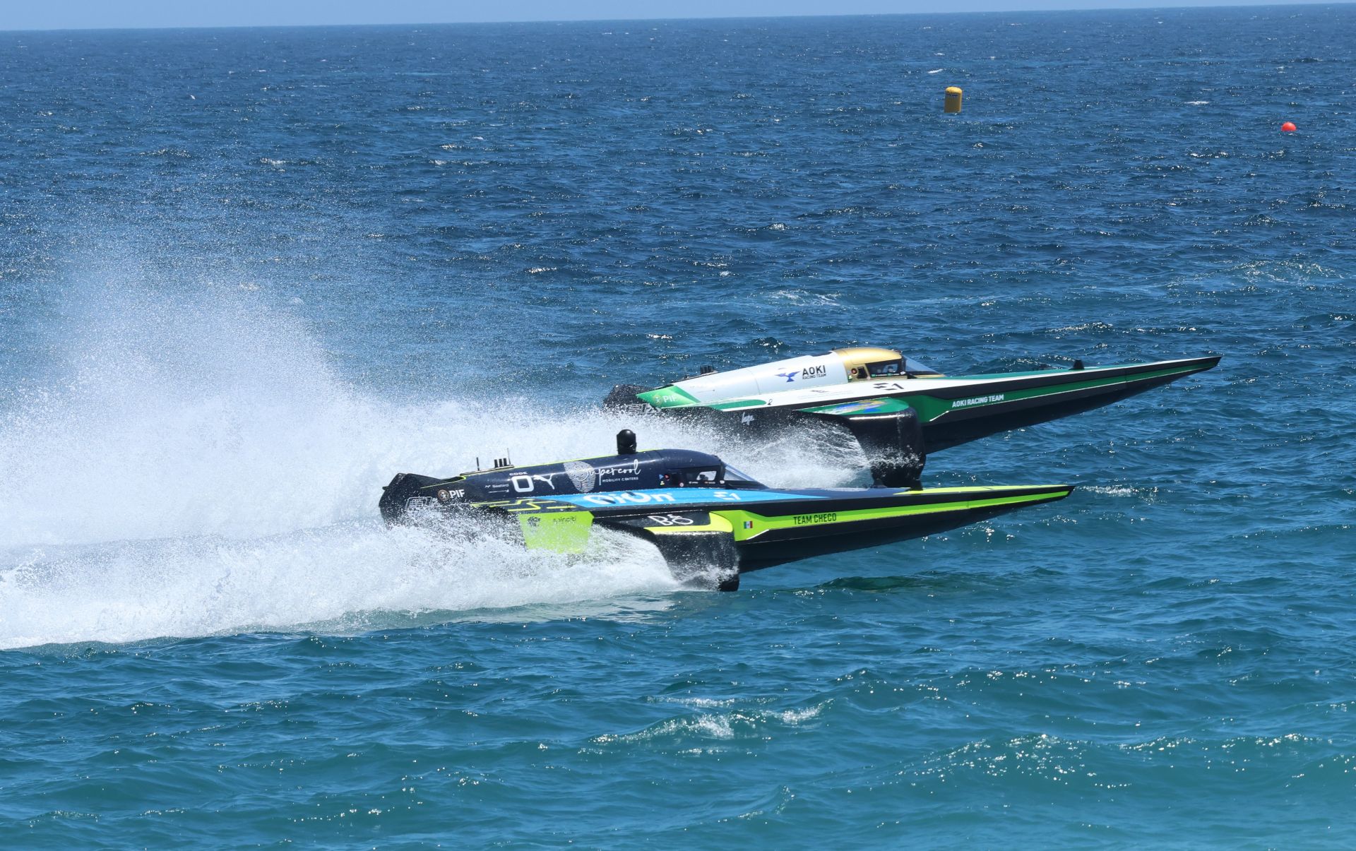 La Fórmula E de los mares en Marbella, en imágenes