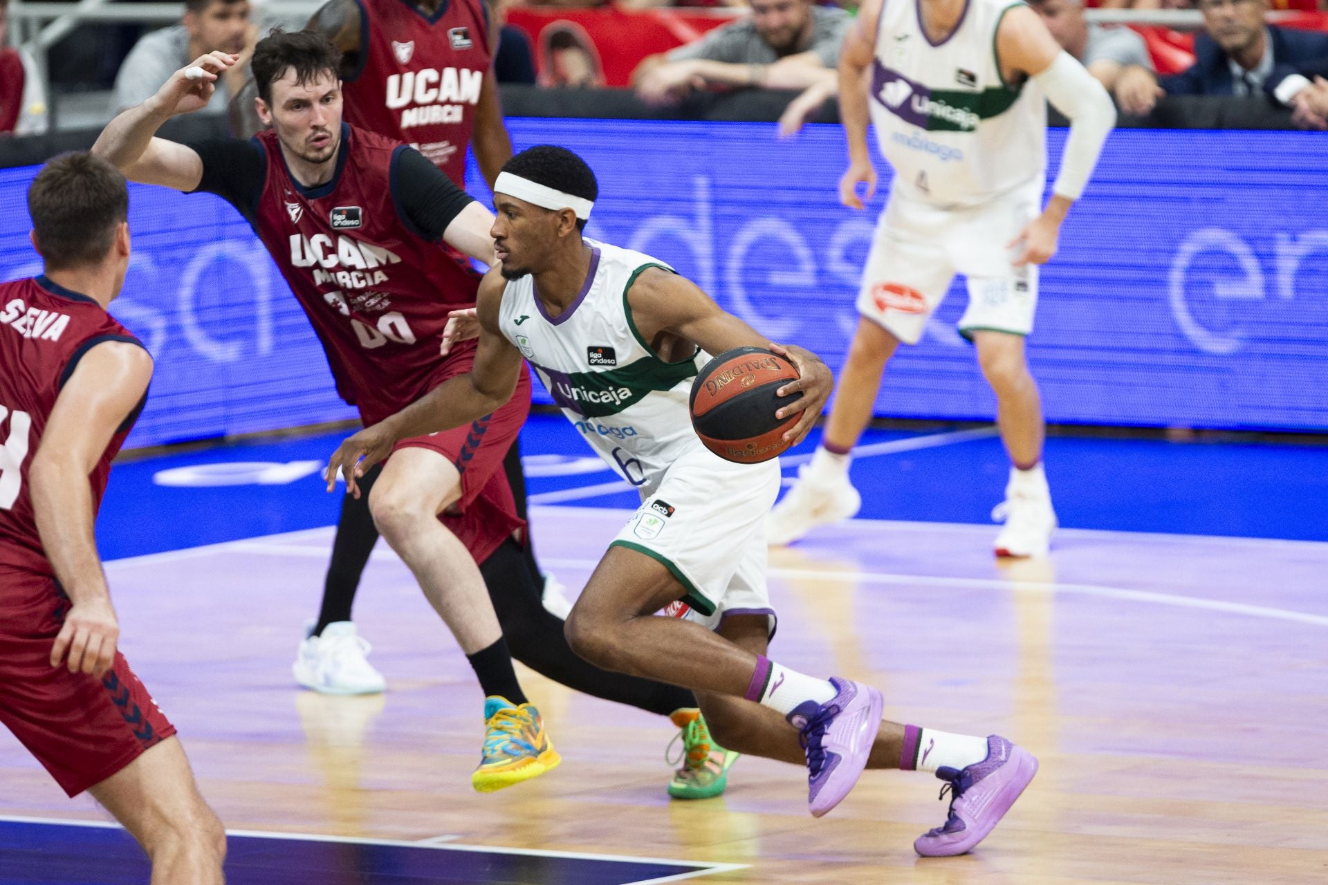 El UCAM Murcia- Unicaja, en imágenes