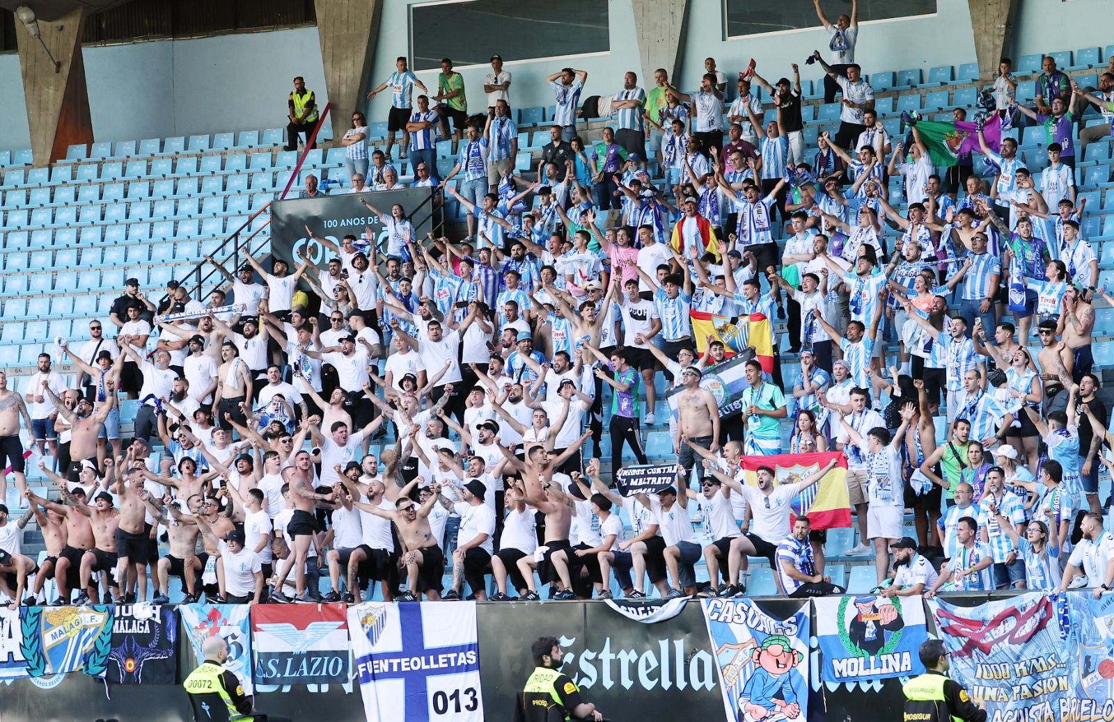 El Celta B - Málaga, en imágenes