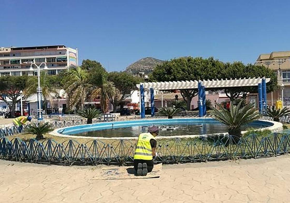 Plaza del Padre Ciganda, donde se encontró a la víctima.