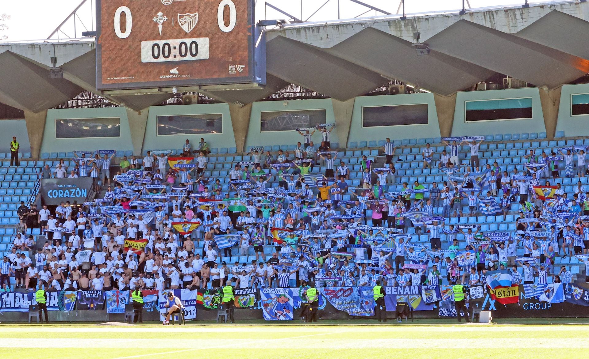 El Celta B - Málaga, en imágenes