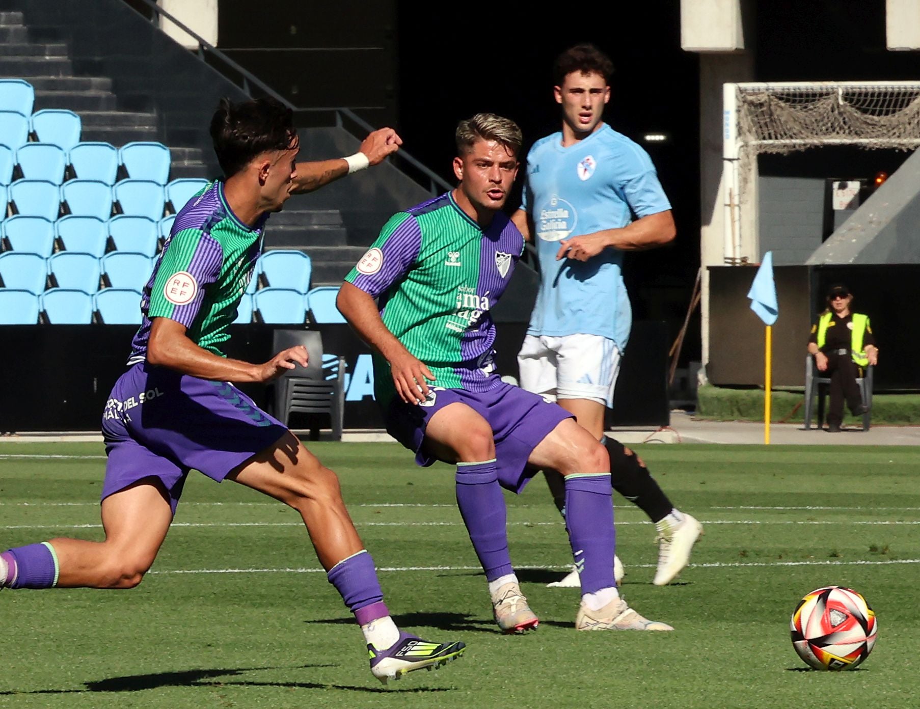 El Celta B - Málaga, en imágenes