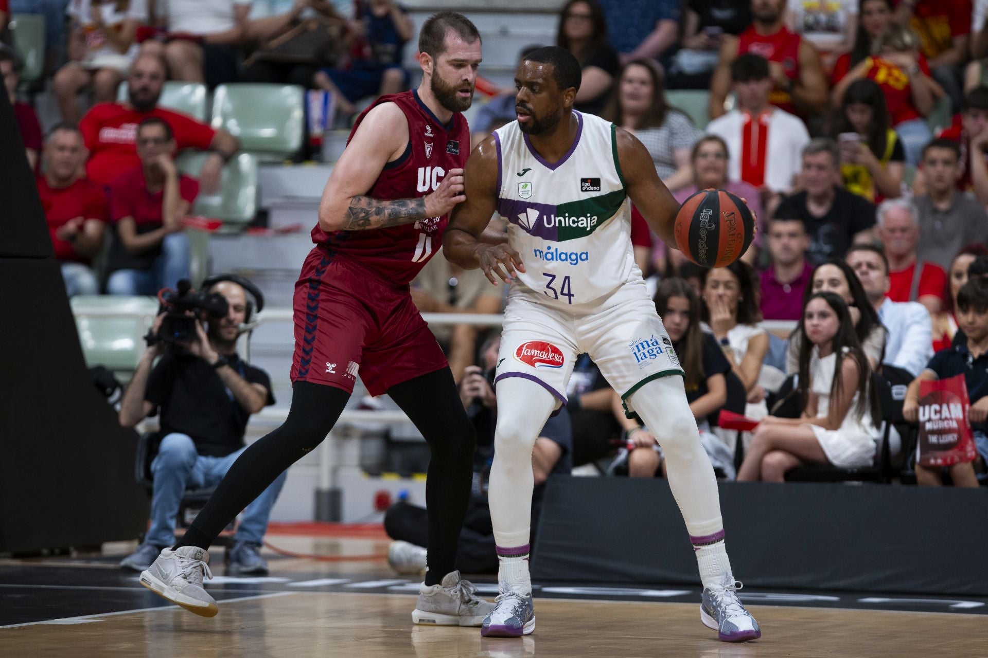 El UCAM Murcia- Unicaja, en imágenes