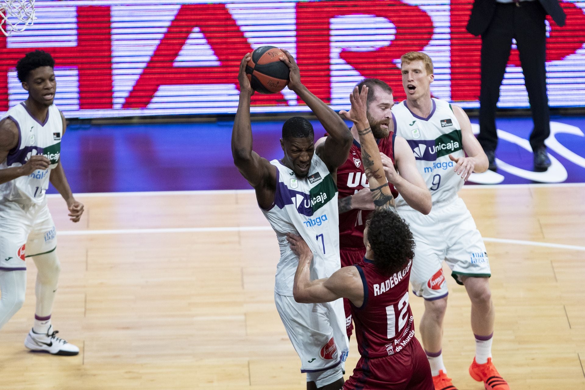 El UCAM Murcia- Unicaja, en imágenes