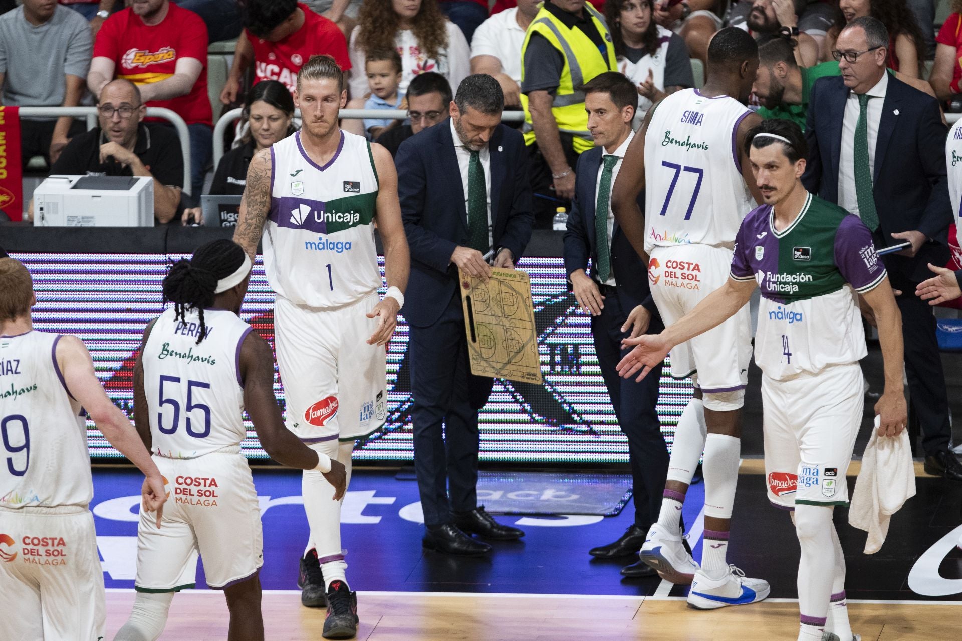 El UCAM Murcia- Unicaja, en imágenes