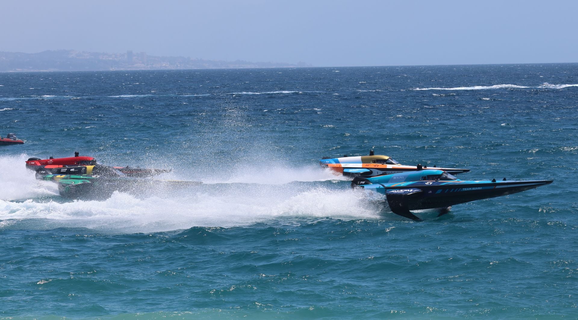 La Fórmula E de los mares en Marbella, en imágenes