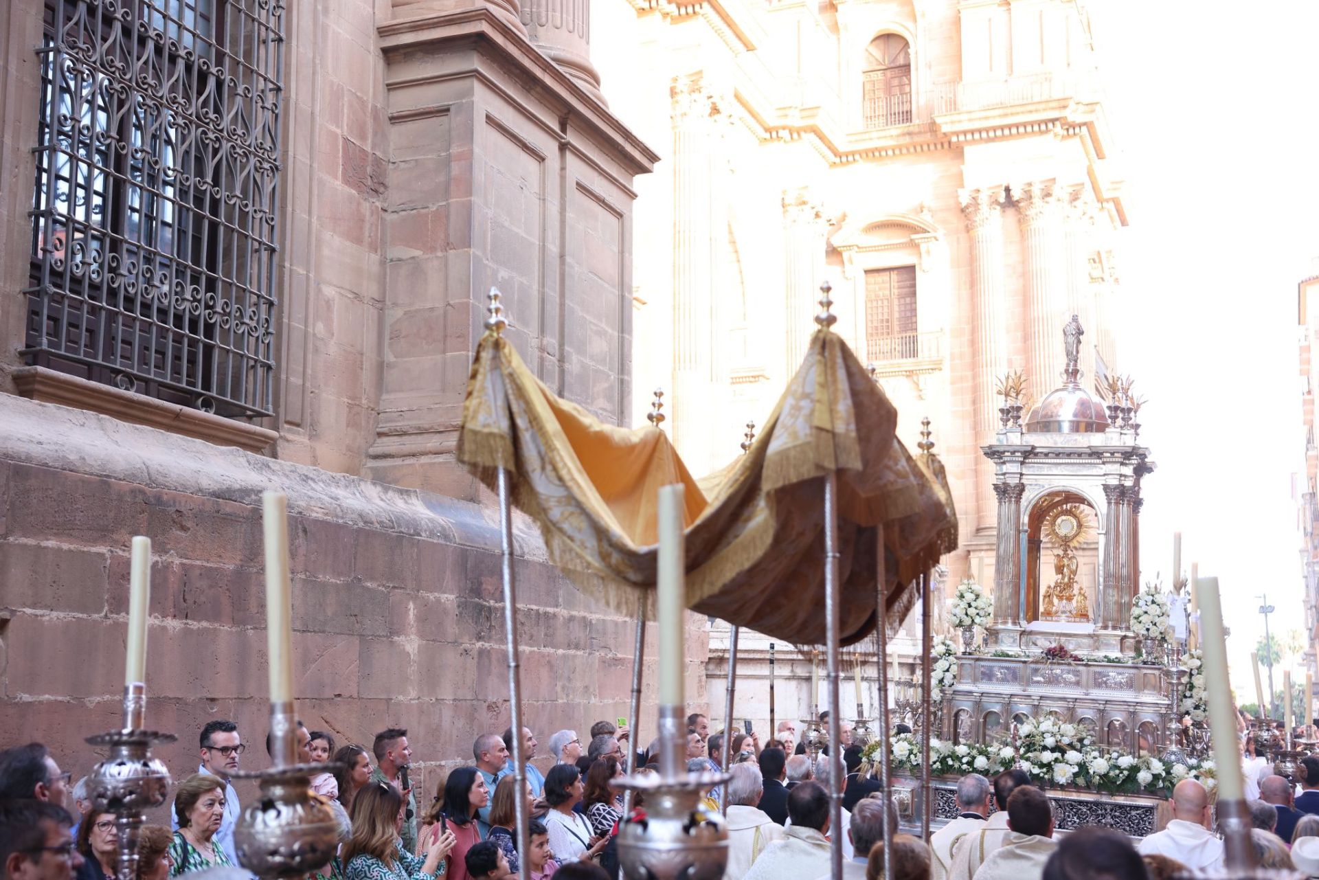 La procesión del Corpus en Málaga, en imágenes