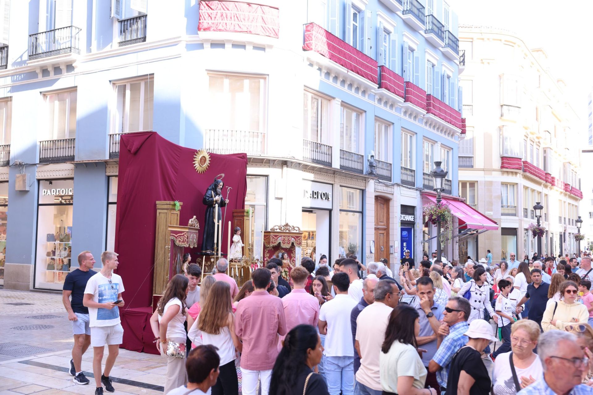 La procesión del Corpus en Málaga, en imágenes