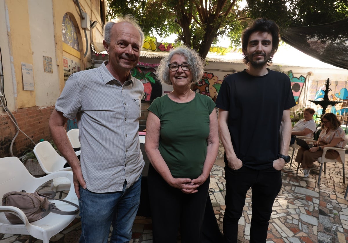 Richard Wolff, Alicia Carrión y Kike España.