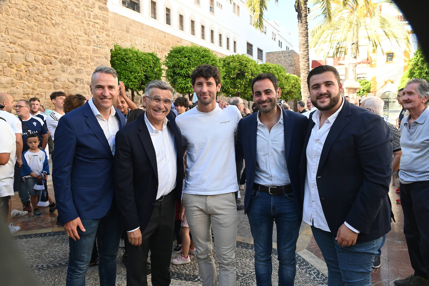 El Marbella celebra a lo grande el ascenso de categoría