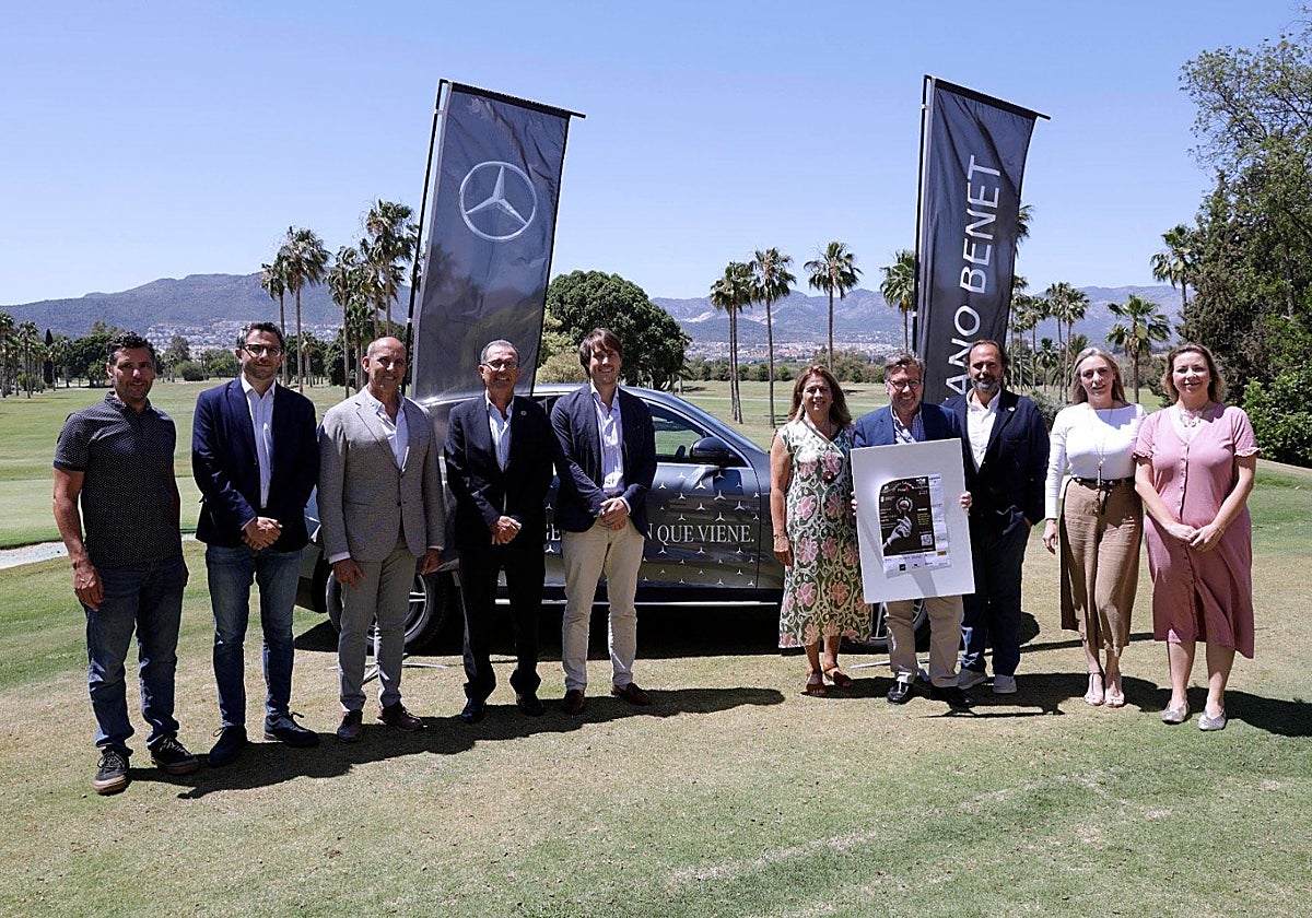 La presentación del evento, este martes, tuvo como escenario en Real Guadalhorce Club de Golf.