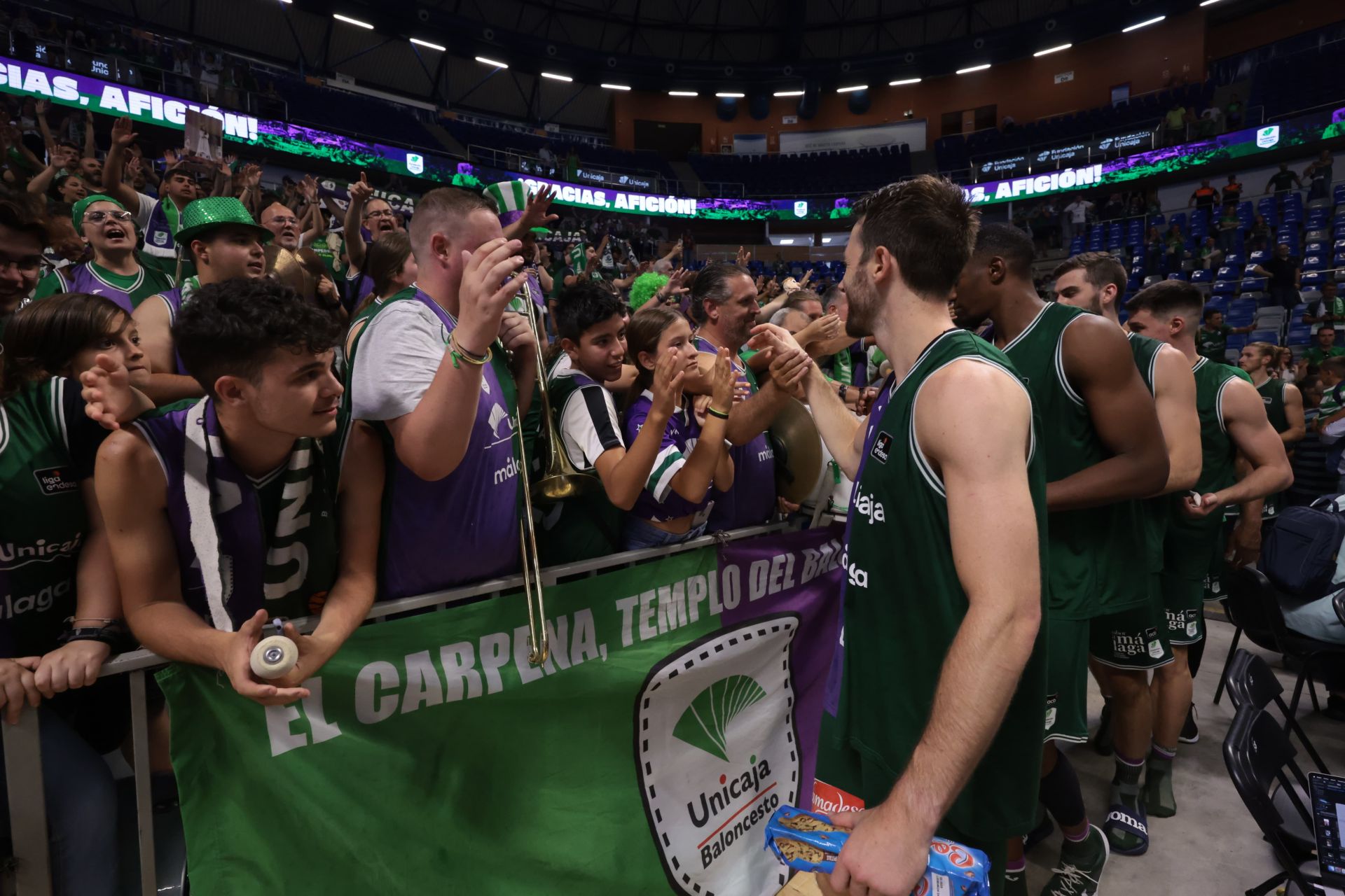 El Unicaja-UCAM Murcia, quinto partido de semifinales, en imágenes