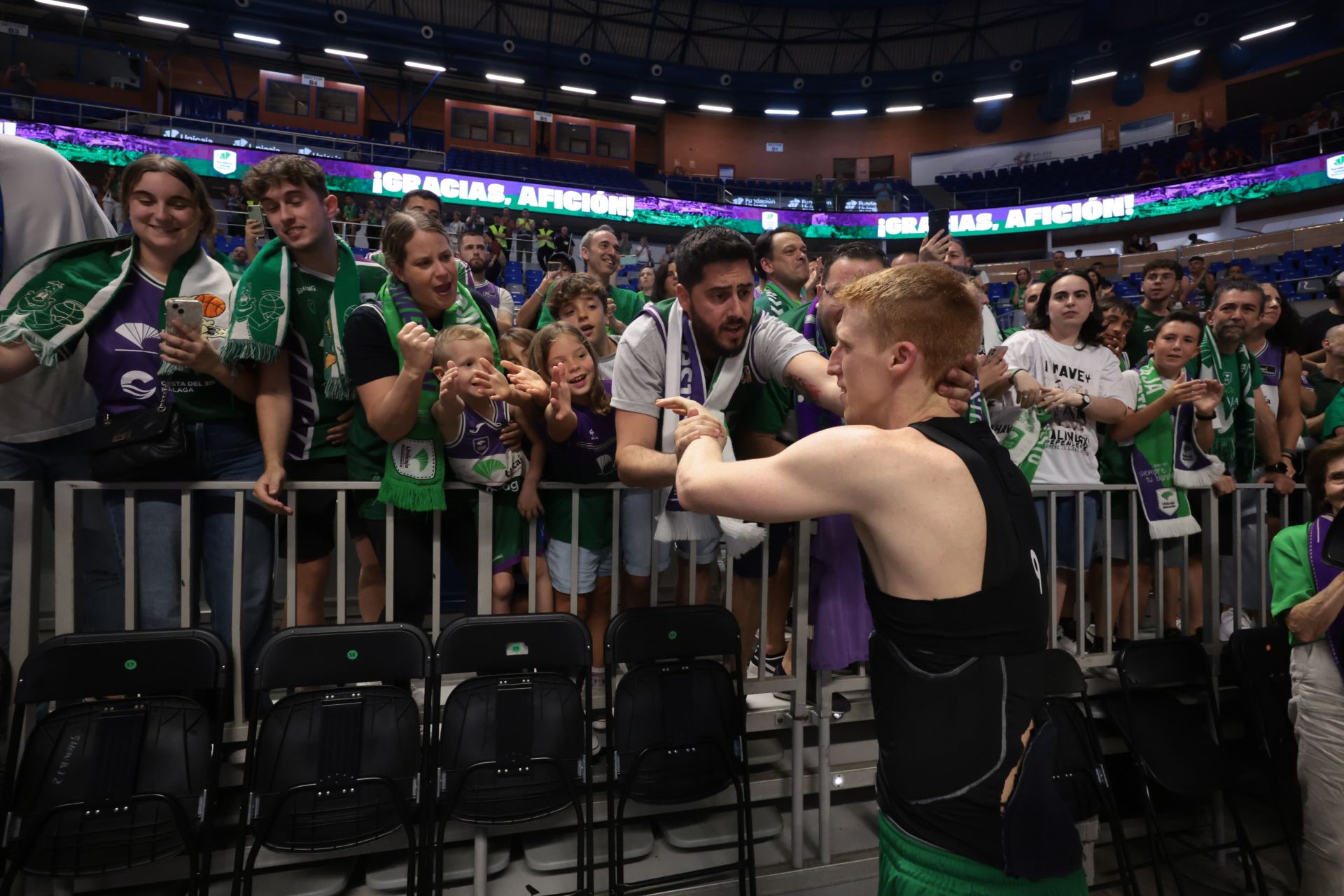 El Unicaja-UCAM Murcia, quinto partido de semifinales, en imágenes