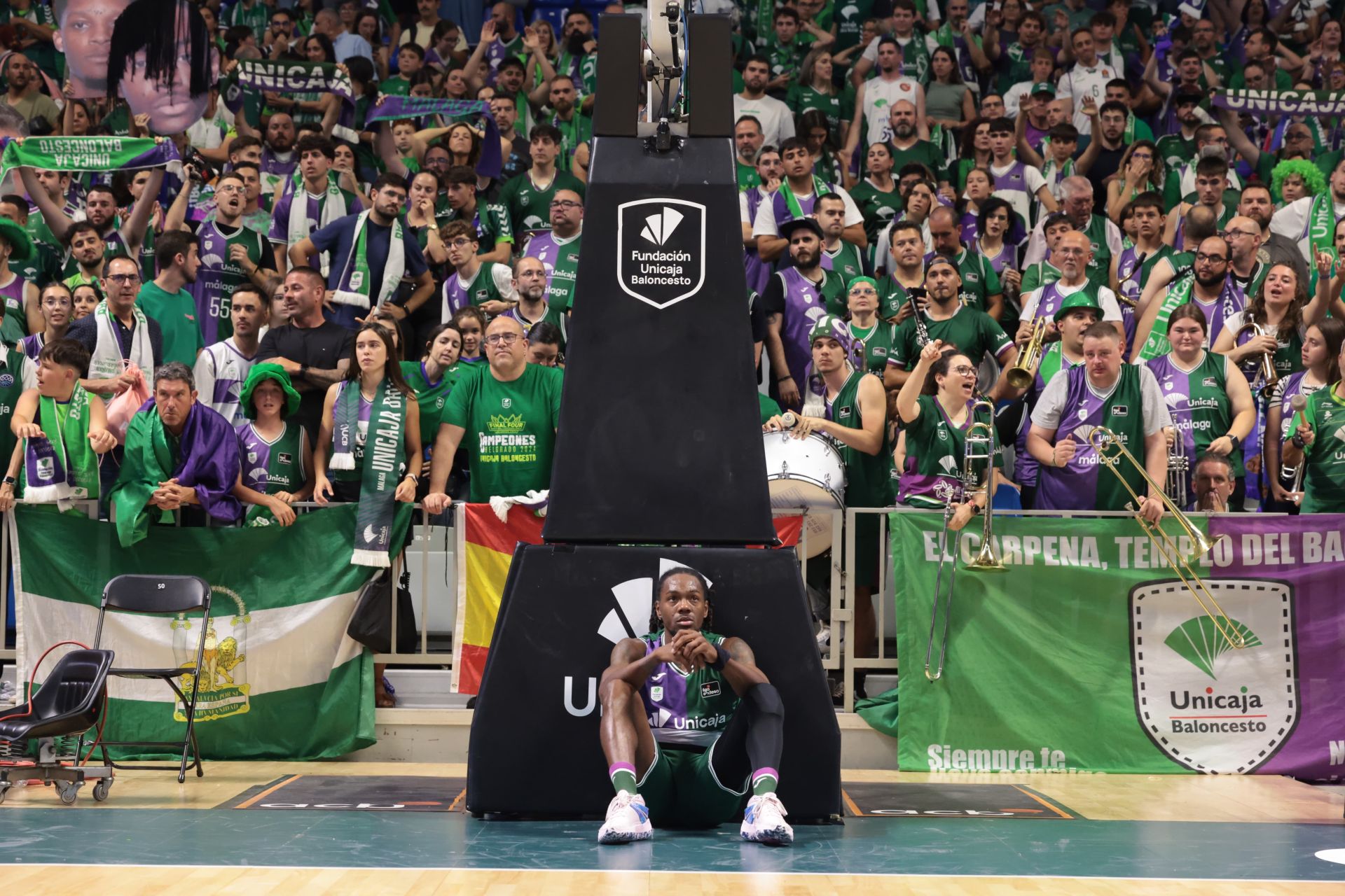 El Unicaja-UCAM Murcia, quinto partido de semifinales, en imágenes