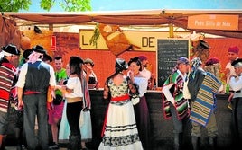 El Mercado Romántico permitirá comprar y degustar productos y platos típicos.