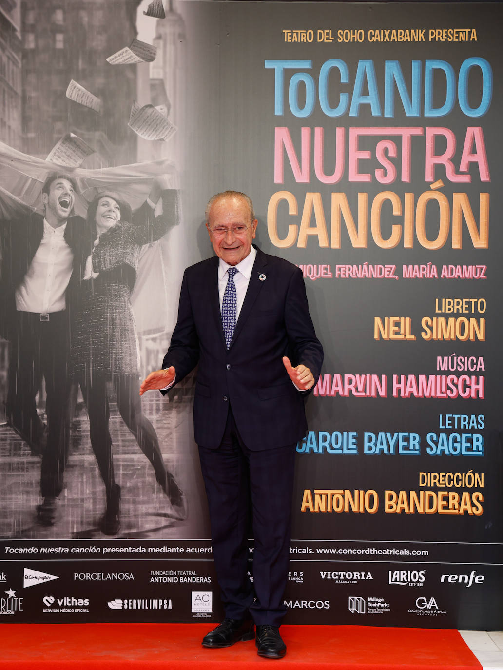 Presentación de &#039;Tocando nuestra canción&#039;, la última obra que dirige Antonio Banderas