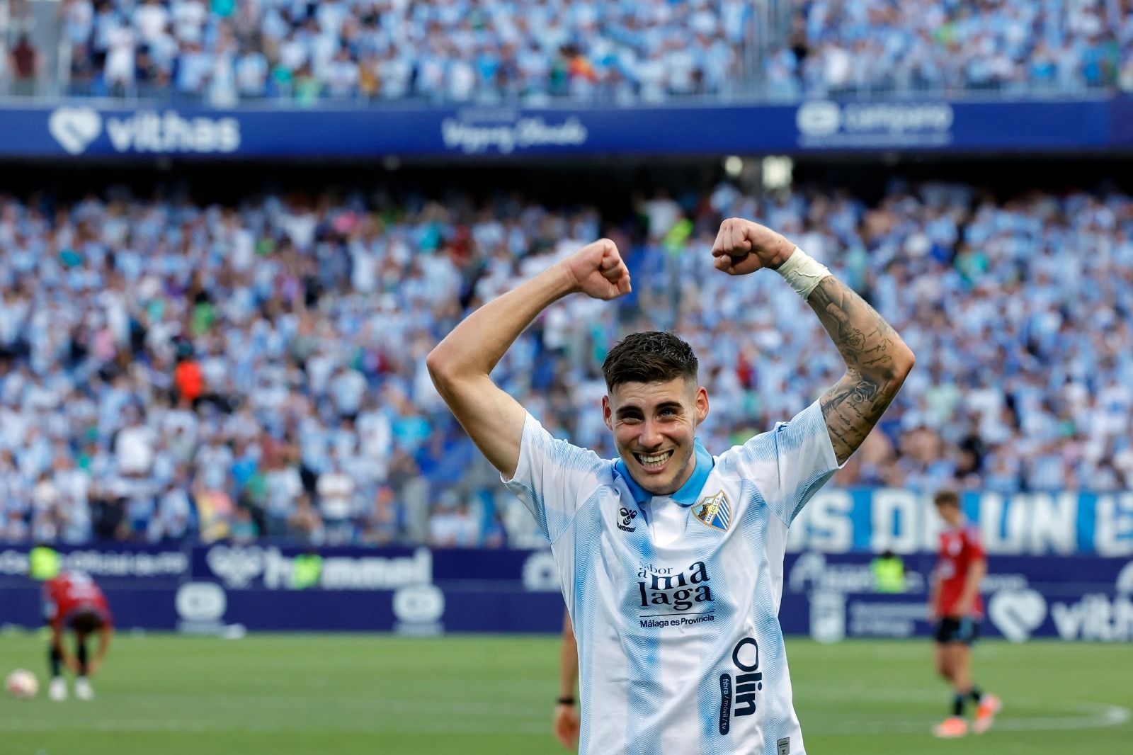 El Málaga-Celta B del &#039;playoff&#039; de ascenso, en imágenes