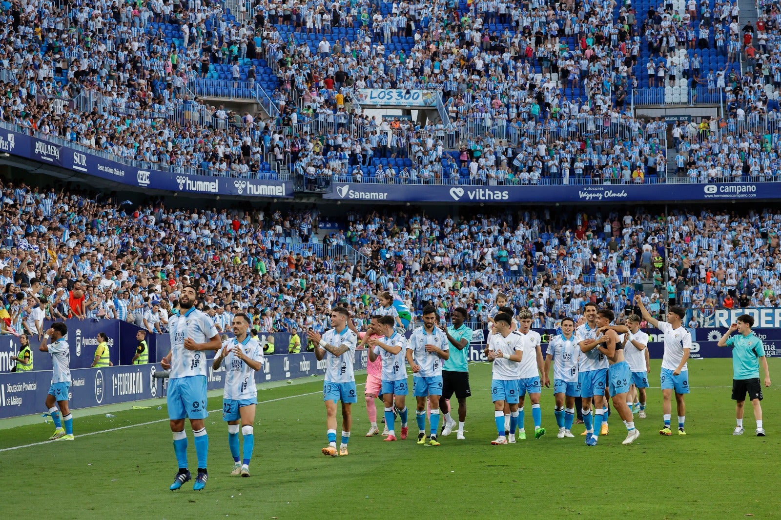 El Málaga-Celta B del &#039;playoff&#039; de ascenso, en imágenes