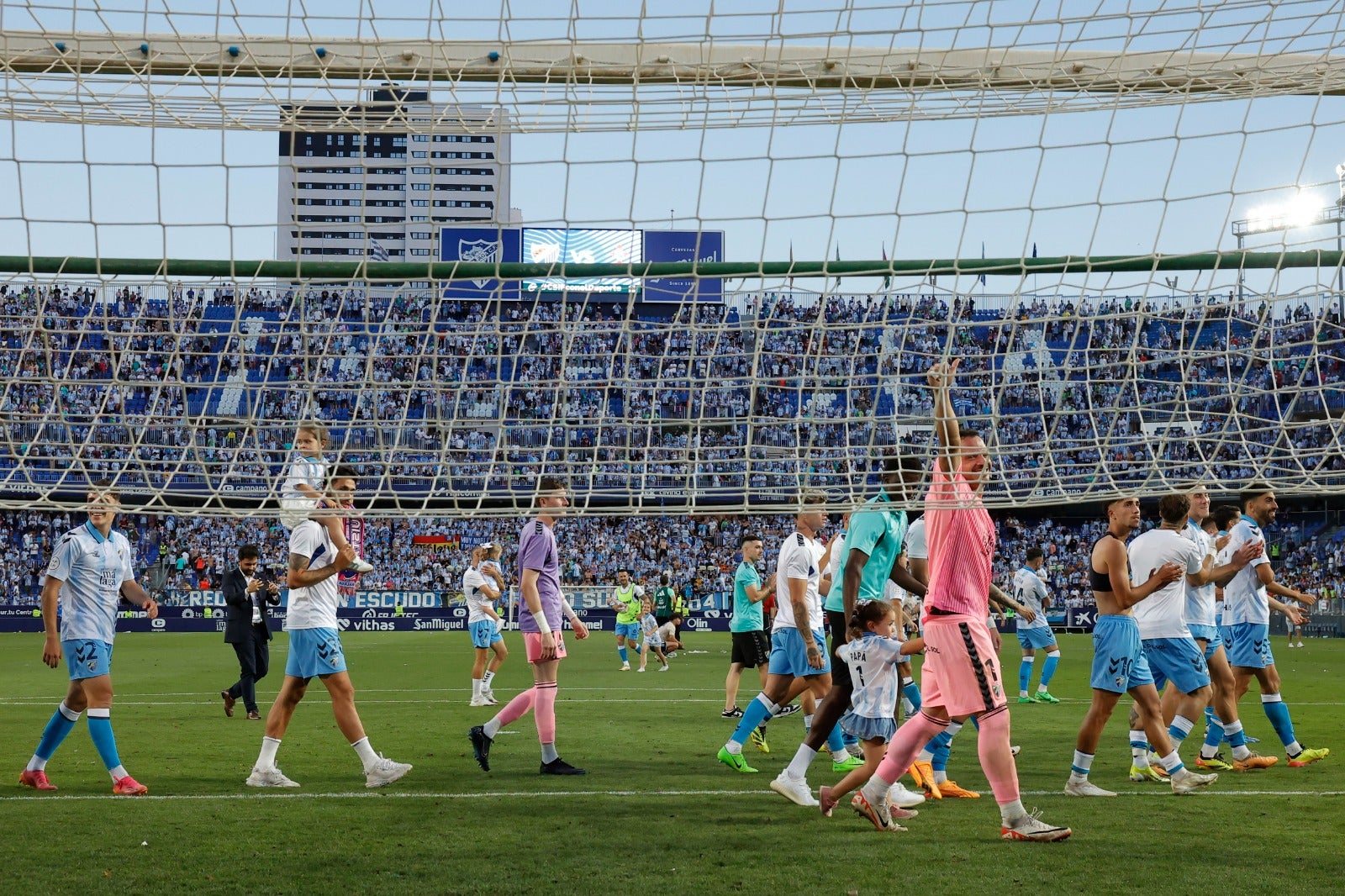 El Málaga-Celta B del &#039;playoff&#039; de ascenso, en imágenes