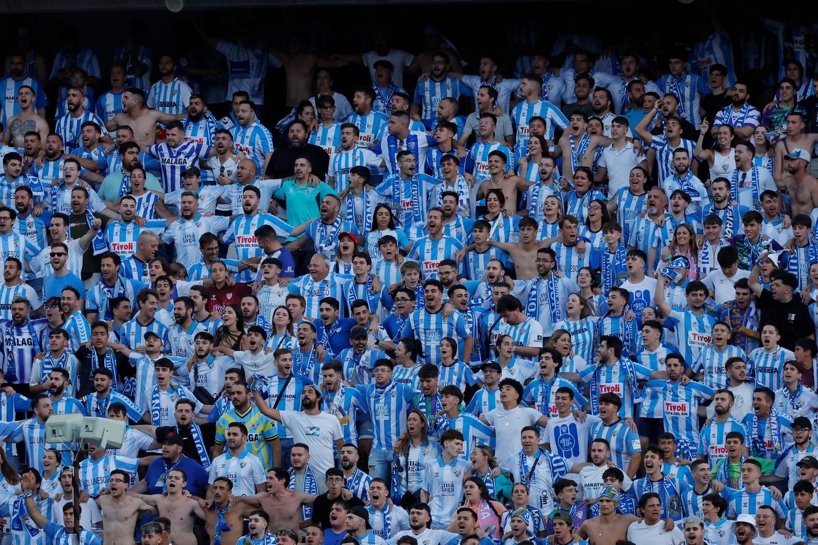 El Málaga-Celta B del &#039;playoff&#039; de ascenso, en imágenes