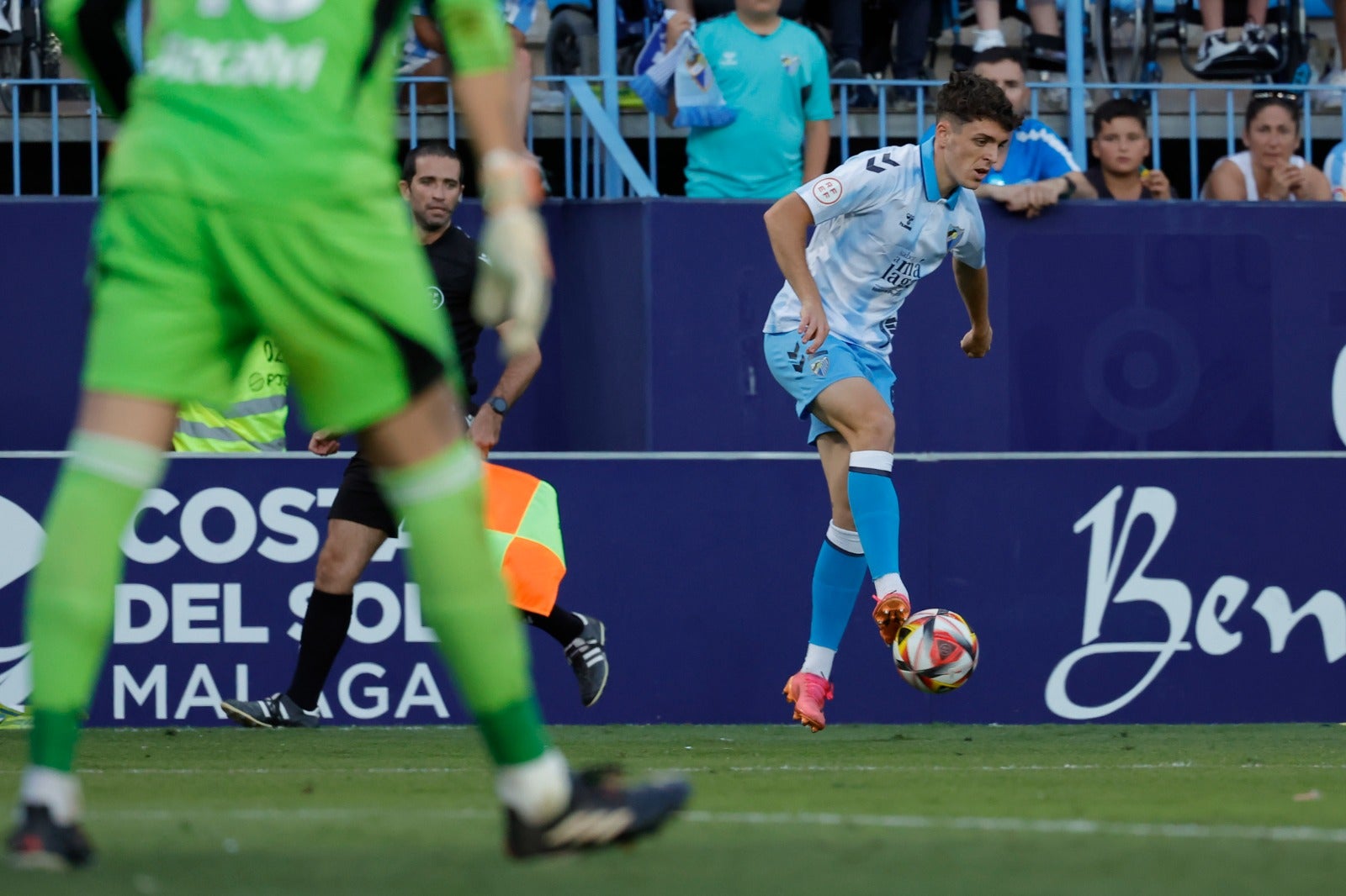 El Málaga-Celta B del &#039;playoff&#039; de ascenso, en imágenes