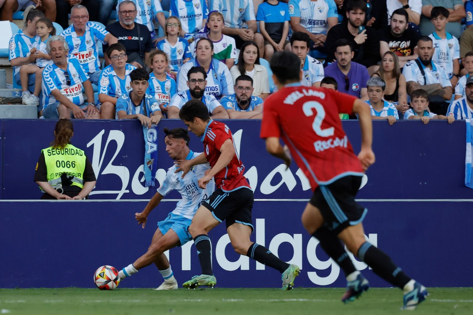 El Málaga-Celta B del &#039;playoff&#039; de ascenso, en imágenes