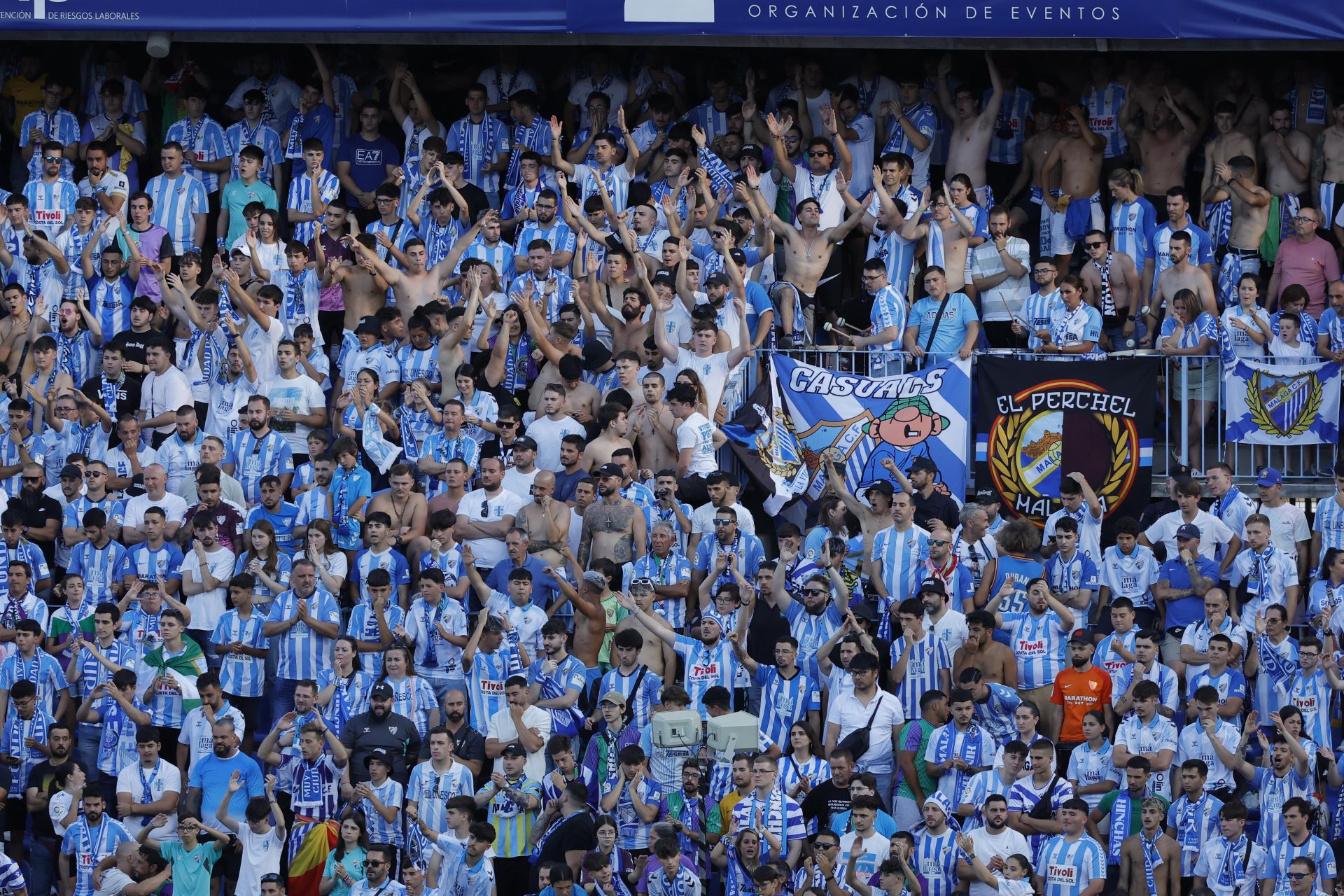 El Málaga-Celta B del &#039;playoff&#039; de ascenso, en imágenes