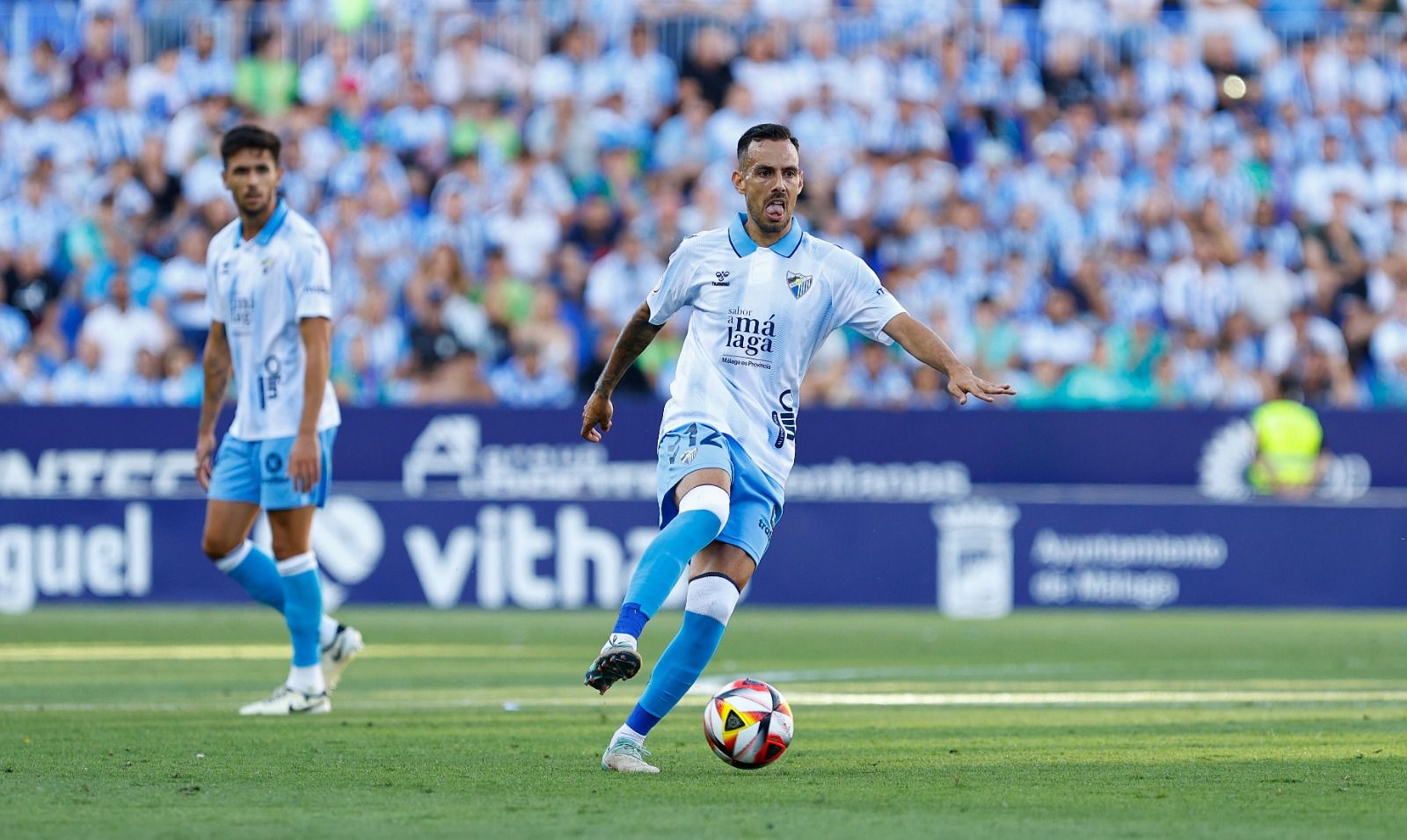 El Málaga-Celta B del &#039;playoff&#039; de ascenso, en imágenes