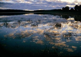 Vista de la Laguna de Alberca.