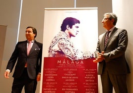 José María Garzón y Francisco Salado, durante la presentación.