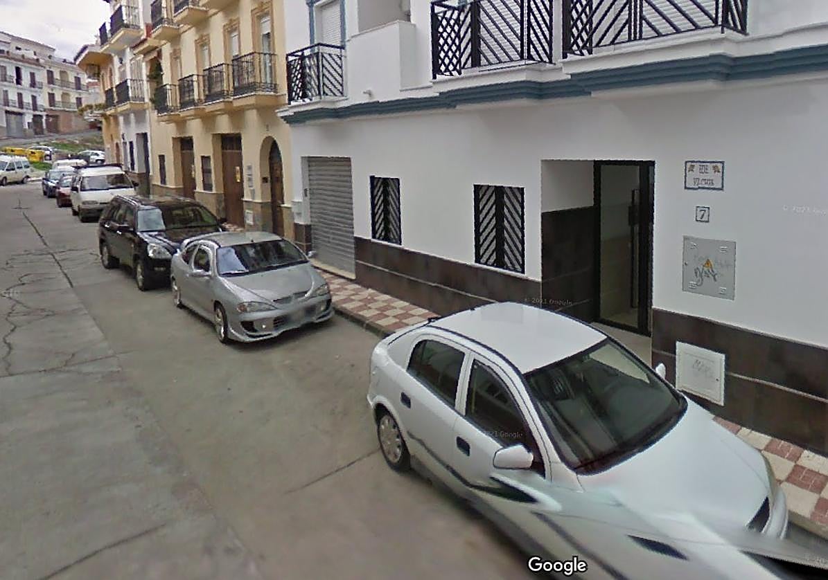 Vista de la calle Vicente Aleixandre en Alhaurín el Grande.