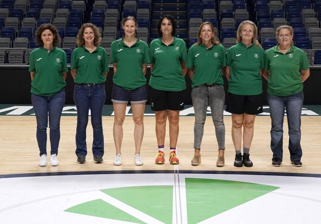 Una representación del Unicaja +50 que estará en el Europeo FIMBA.