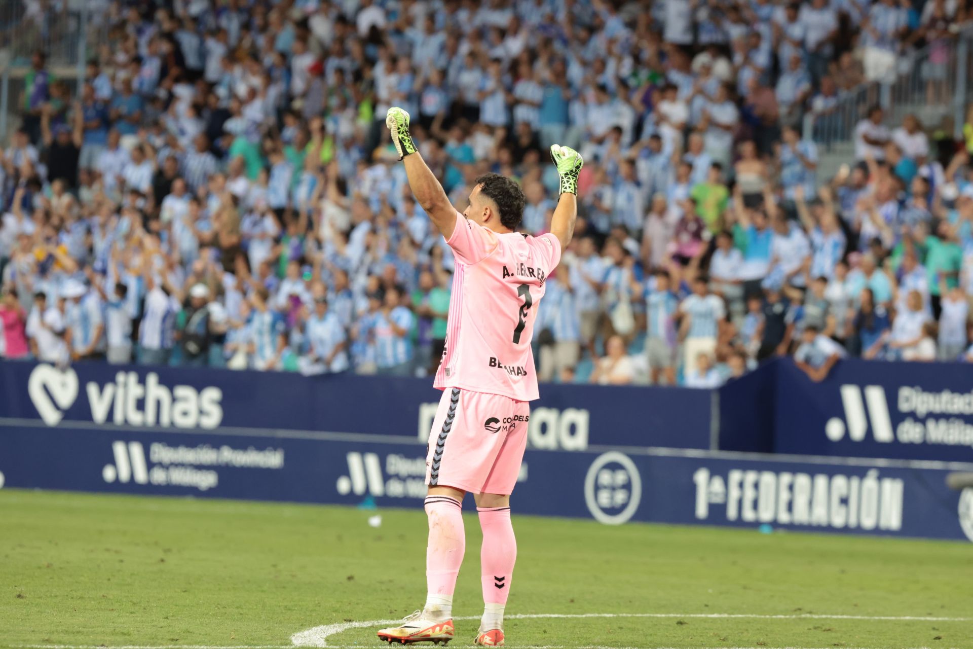 Las mejores imágenes del Málaga-Gimnástic en La Rosaleda