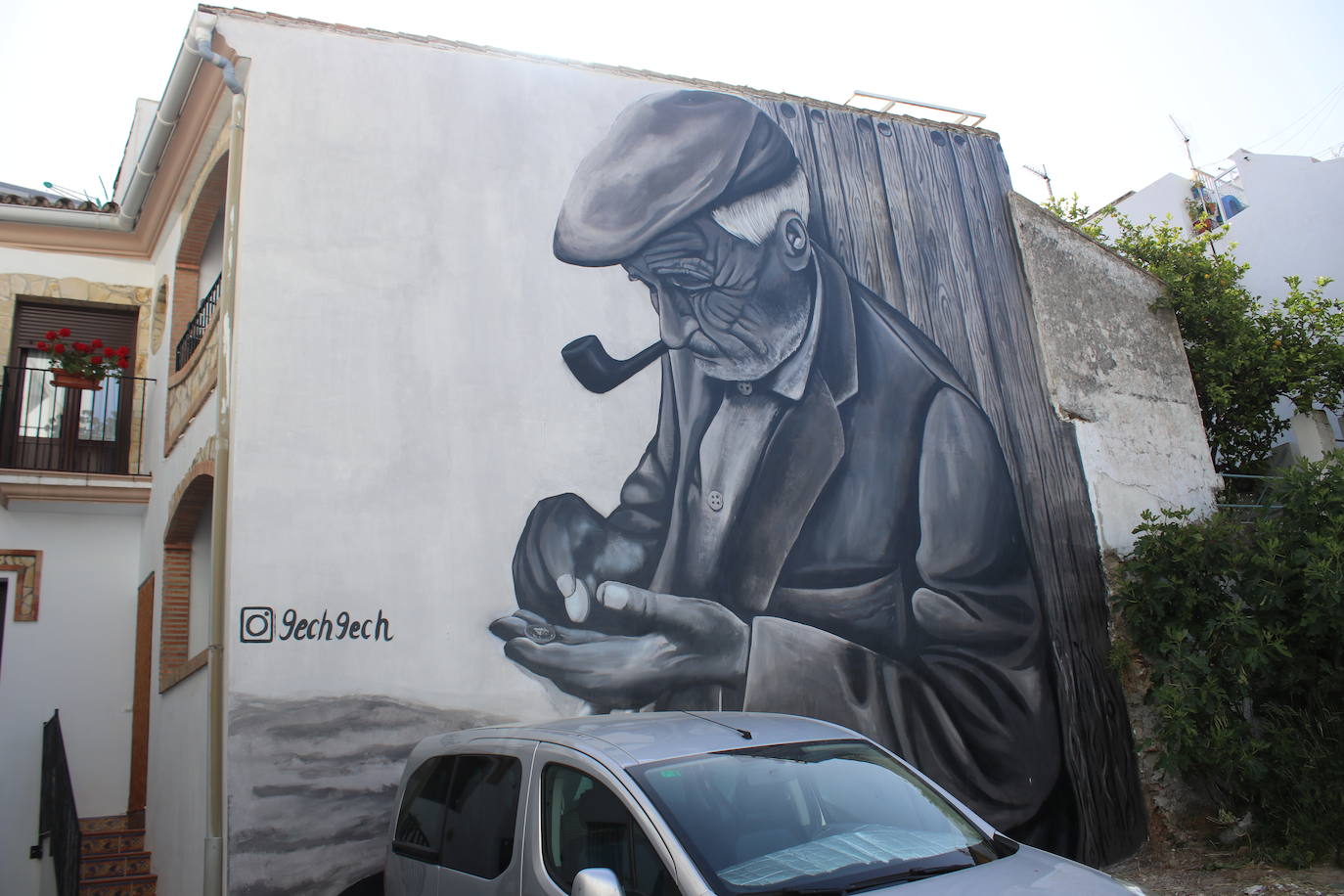 Cortes de la Frontera luce en unos 15 murales y otras obras en sus paredes