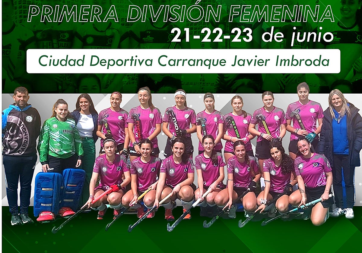 El Hockey Málaga Carranque Candelaria, a por el ascenso a la División de Honor B