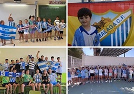 Capturas de los vídeos de los centros Monsálvez, Salesianos, Valeriano López y Joaquín Herrera.