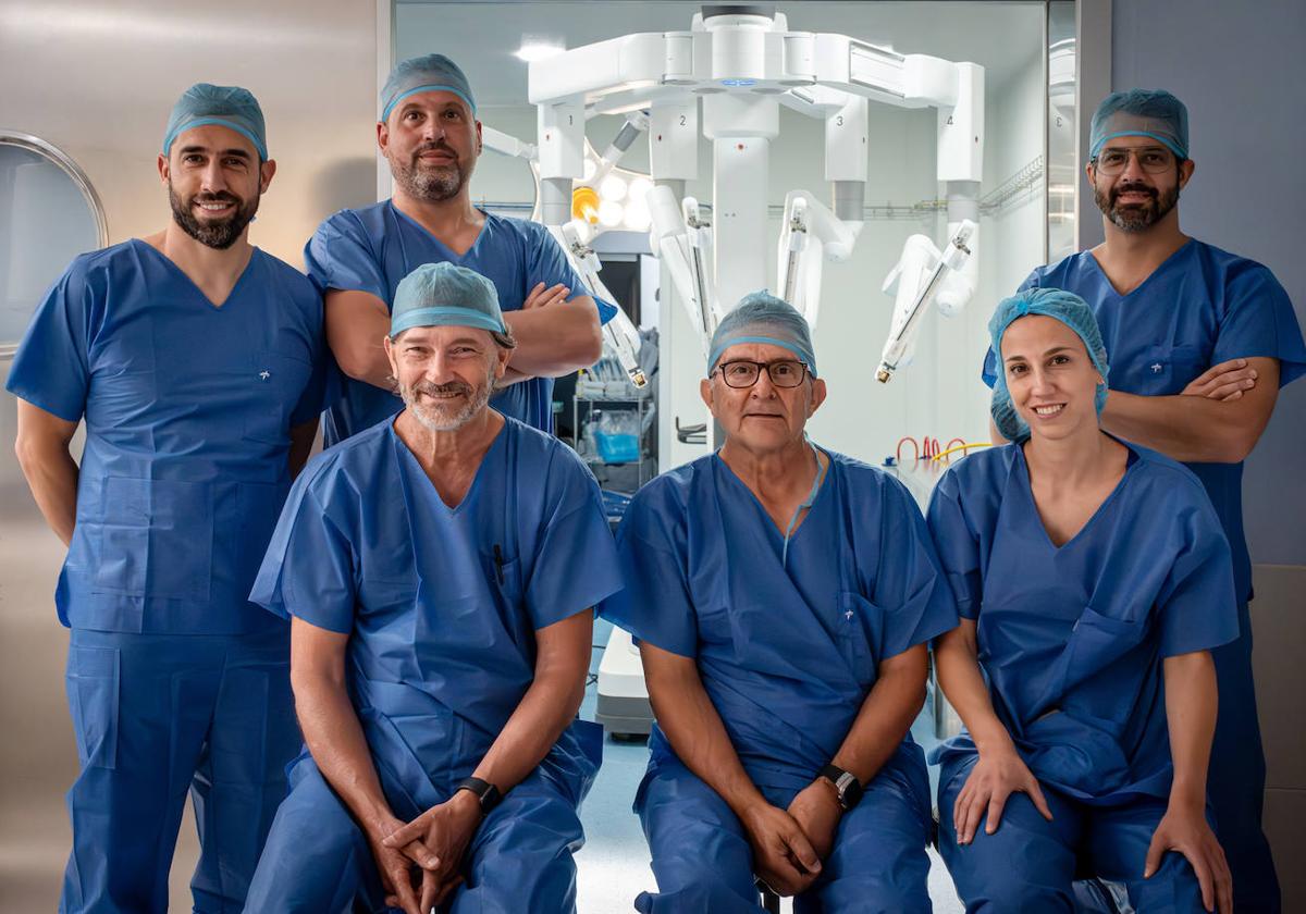 El equipo de Urología de HLA Universitario El Ángel.