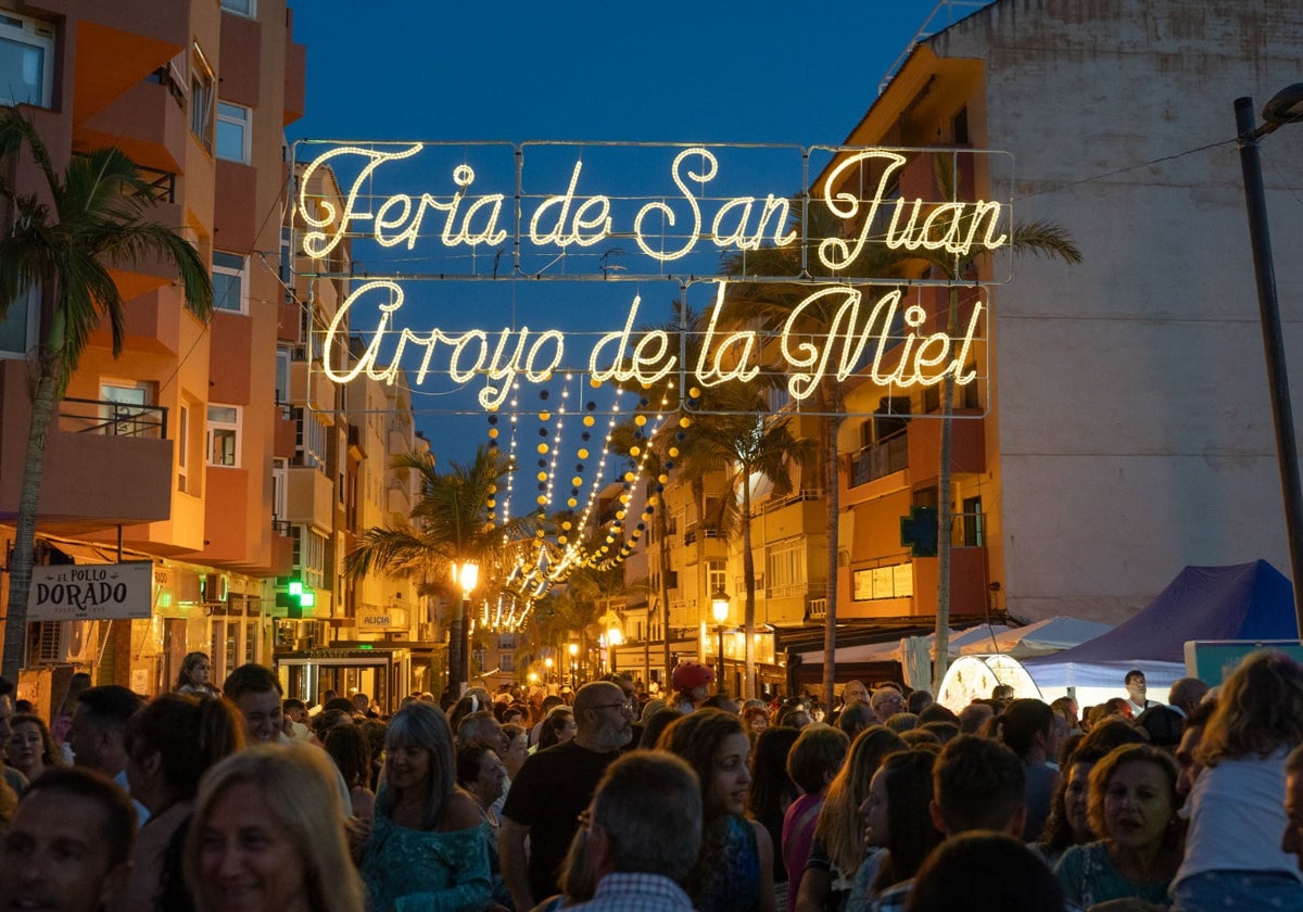 Arranca la Feria de San Juan en Arroyo de la Miel