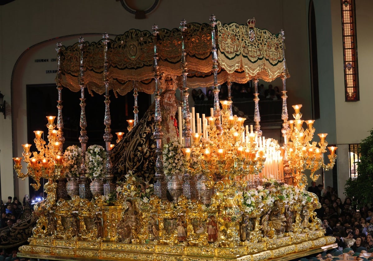 La Virgen de la Esperanza ya estuvo al culto en la Catedral entre 1931 y 1938.