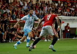 Carlos Puga, en la finalísima por el ascenso.