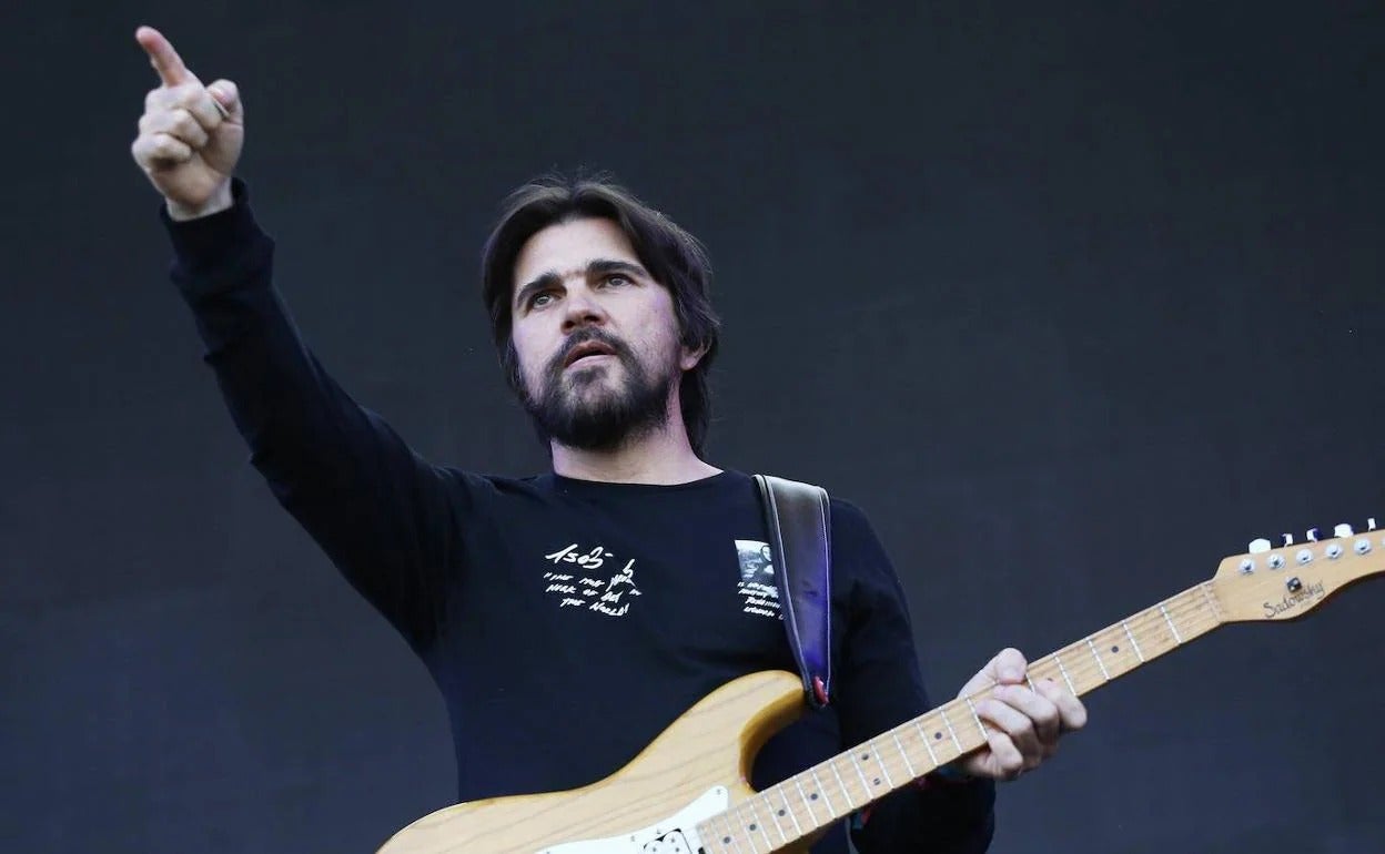 Juanes celebrará este domingo en Málaga sus 20 años en la música.