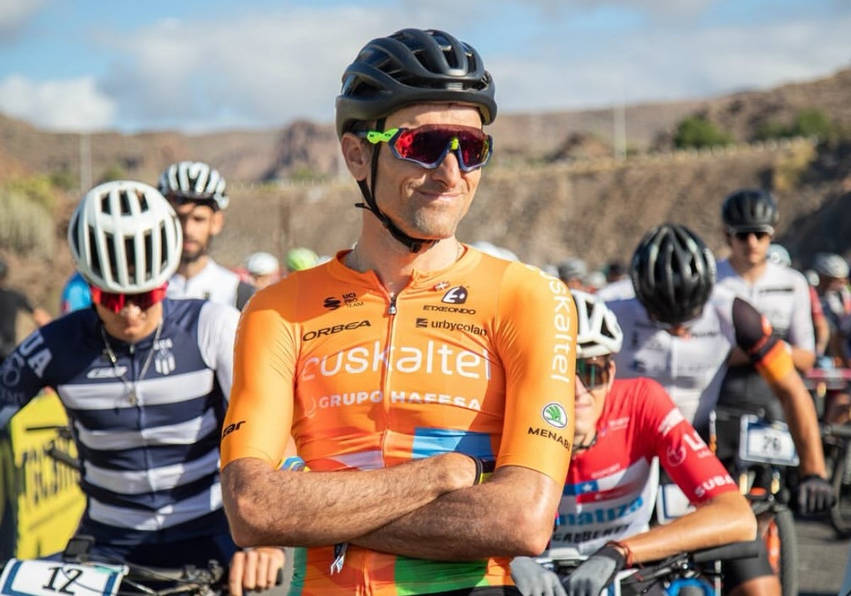 El marbellí Luis Ángel Maté, en la TransGranCanaria Bike Race, esta temporada.