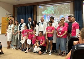 60 niños pacientes oncológicos de Málaga hacen el Camino de Santiago para pedir un día escolar del donante de sangre y médula