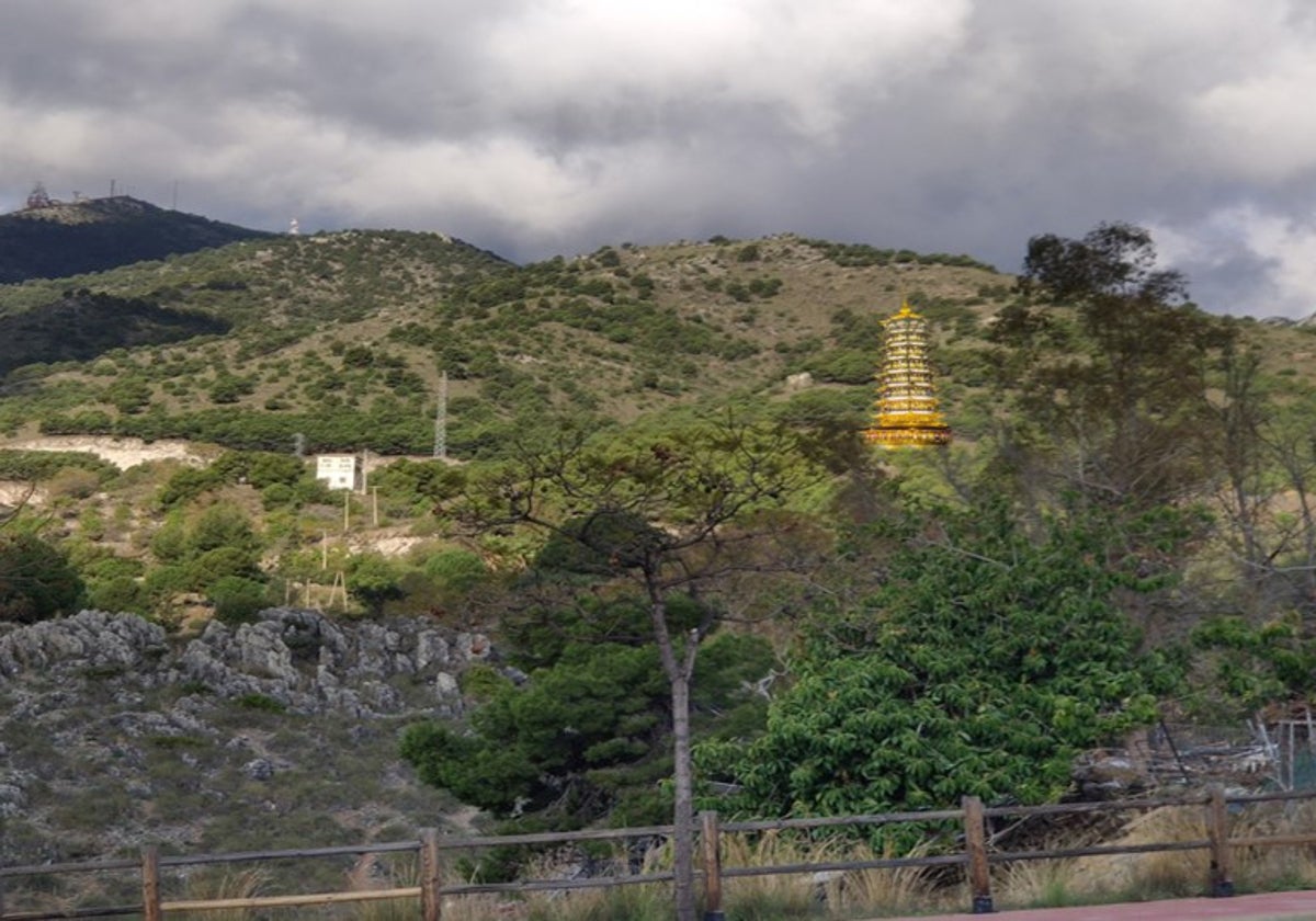 Un jardín para las cenizas de los difuntos y un templo budista: Así será el parque chino de Benalmádena