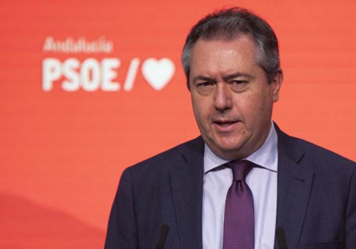 Juan Espadas, secretario general del PSOE-A.